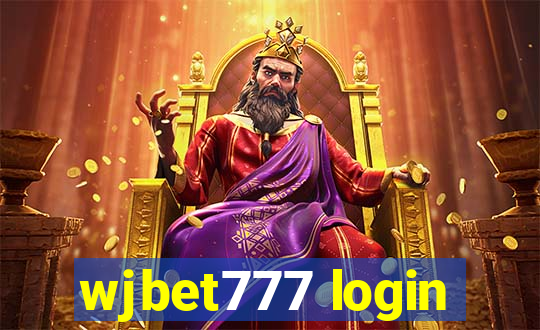 wjbet777 login